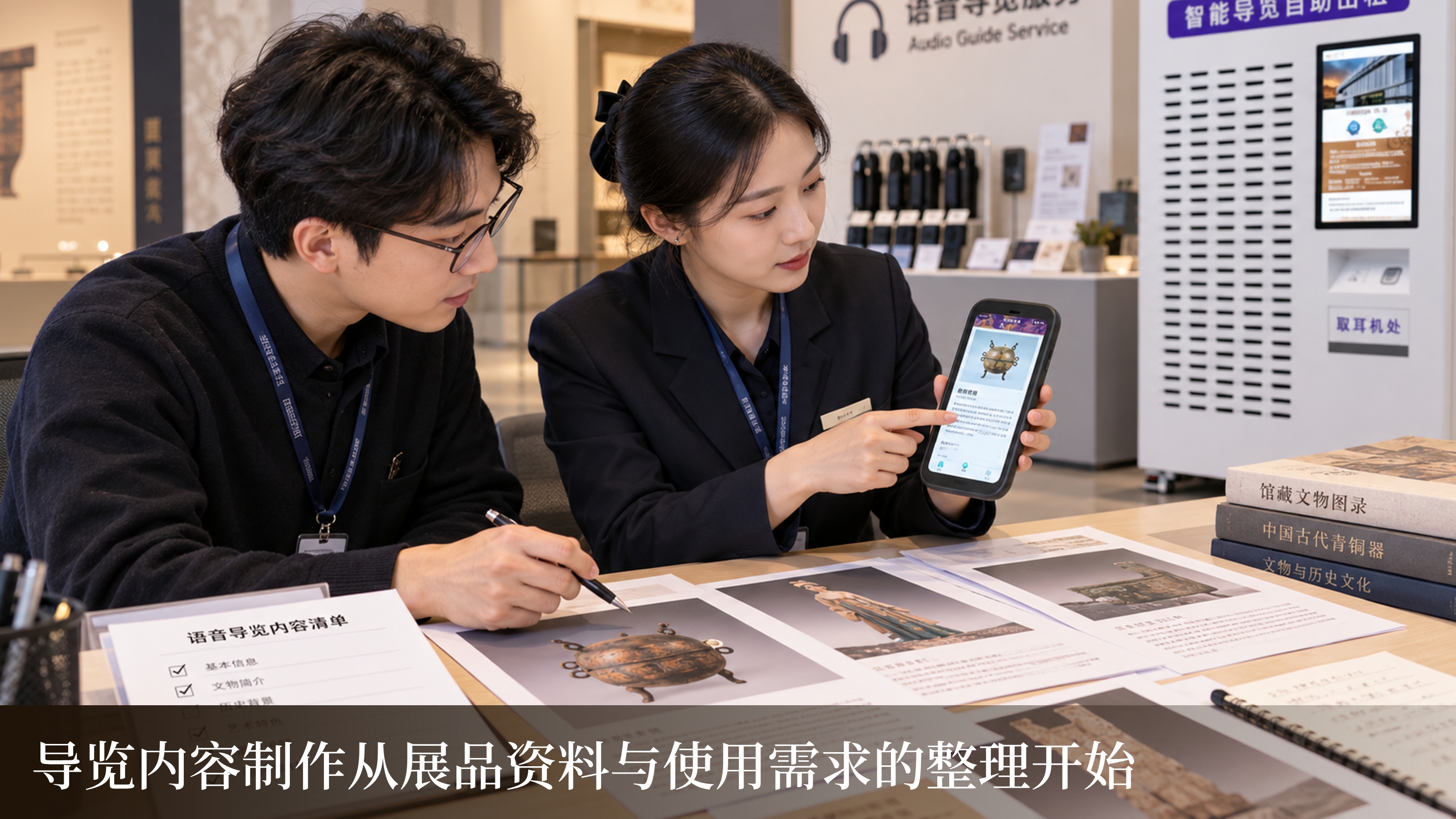 博物馆导览内容制作前需要准备哪些资料